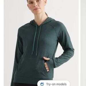 Quince hoodie and pants lounge set